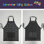 Apron Reversible - Brown Motorbikes / Brown Motorbikes