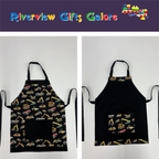 Apron Reversible - Machinery / Black