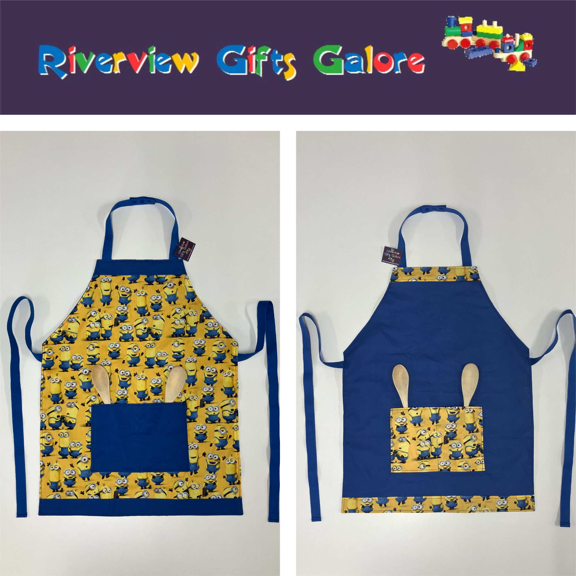 Apron Reversible - Minions Yellow