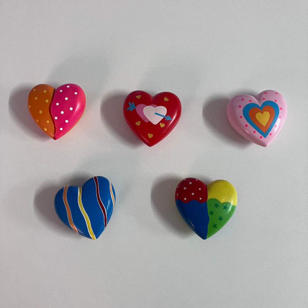 Plastic Maraca - Heart - Assorted Designs