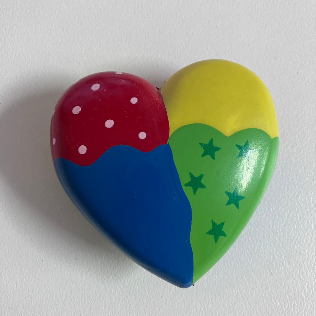 Plastic Maraca - Heart - Assorted Designs