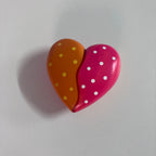 Plastic Maraca - Heart - Assorted Designs
