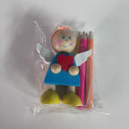 Wooden Coloured Pencil Sets - Angels - Assorted Designs