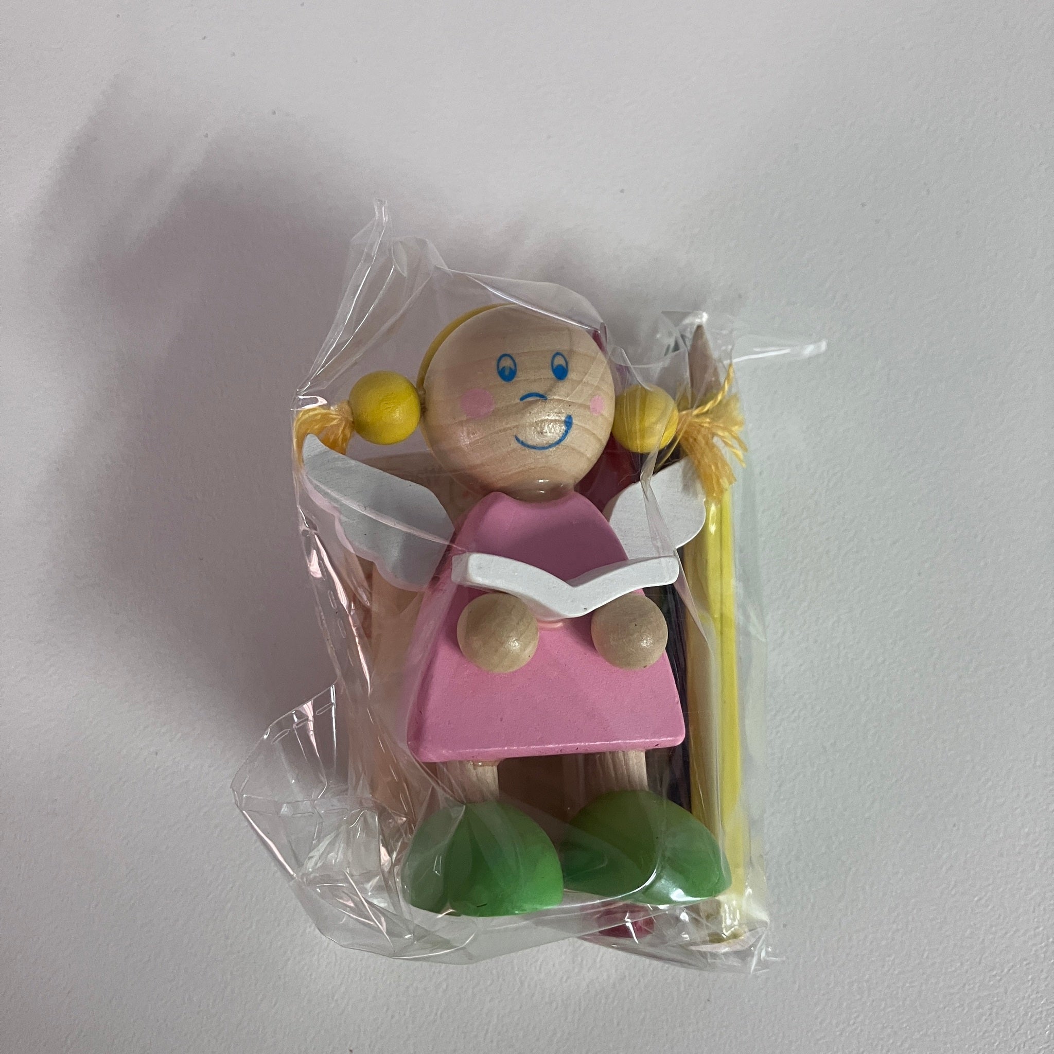 Wooden Coloured Pencil Sets - Angels - Assorted Designs