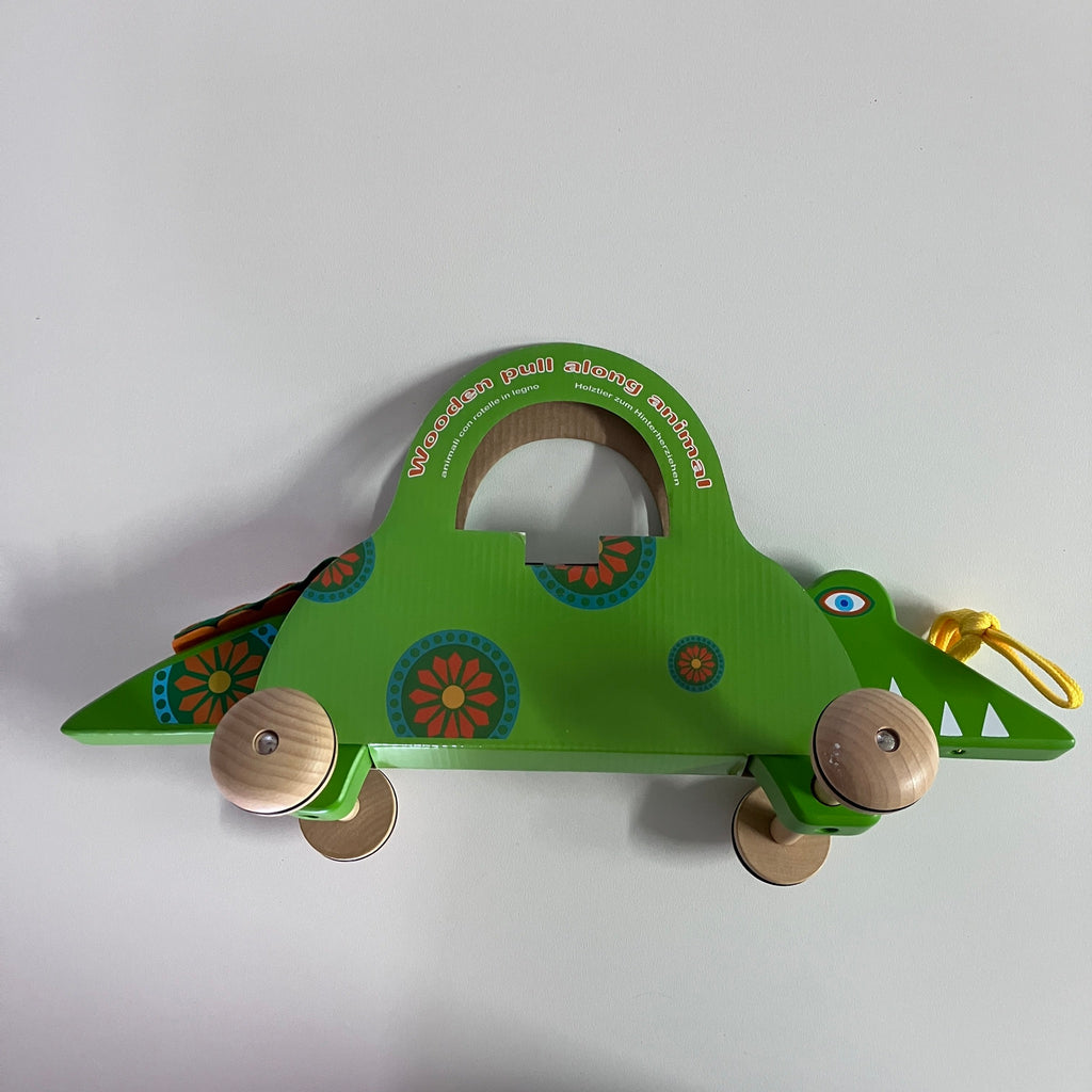 Wooden Pull Along Animals - Large - Assorted Designs