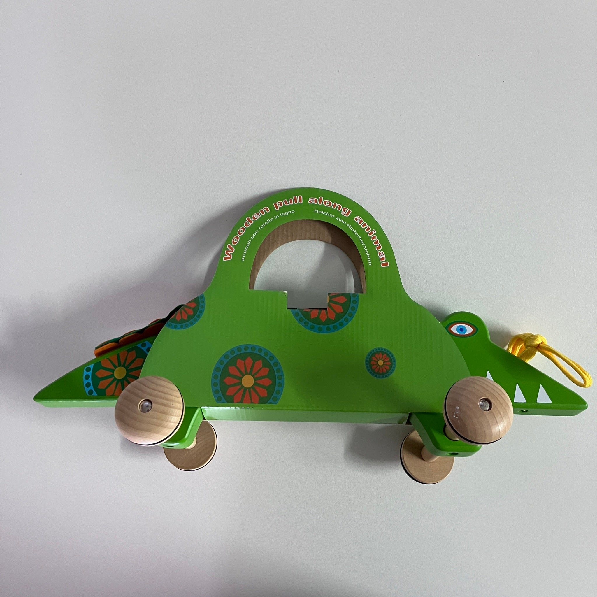 Wooden Pull Along Animals - Large - Assorted Designs