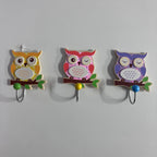 Wooden Coat Hooks - Owls - Assorted Designs