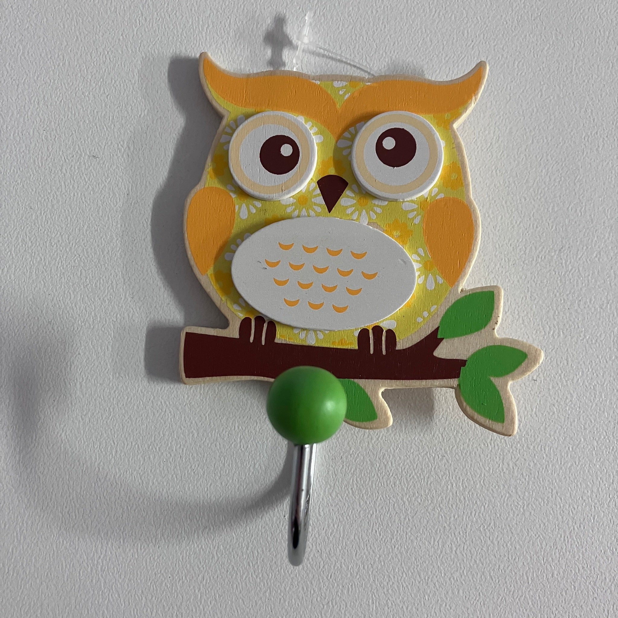 Wooden Coat Hooks - Owls - Assorted Designs
