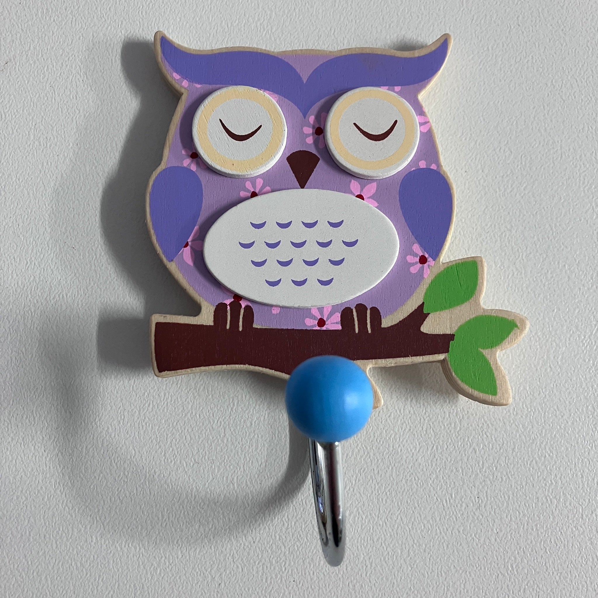 Wooden Coat Hooks - Owls - Assorted Designs