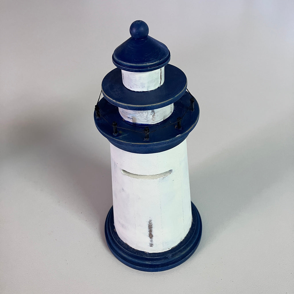 Wooden Money Box - Lighthouse - Assorted Designs