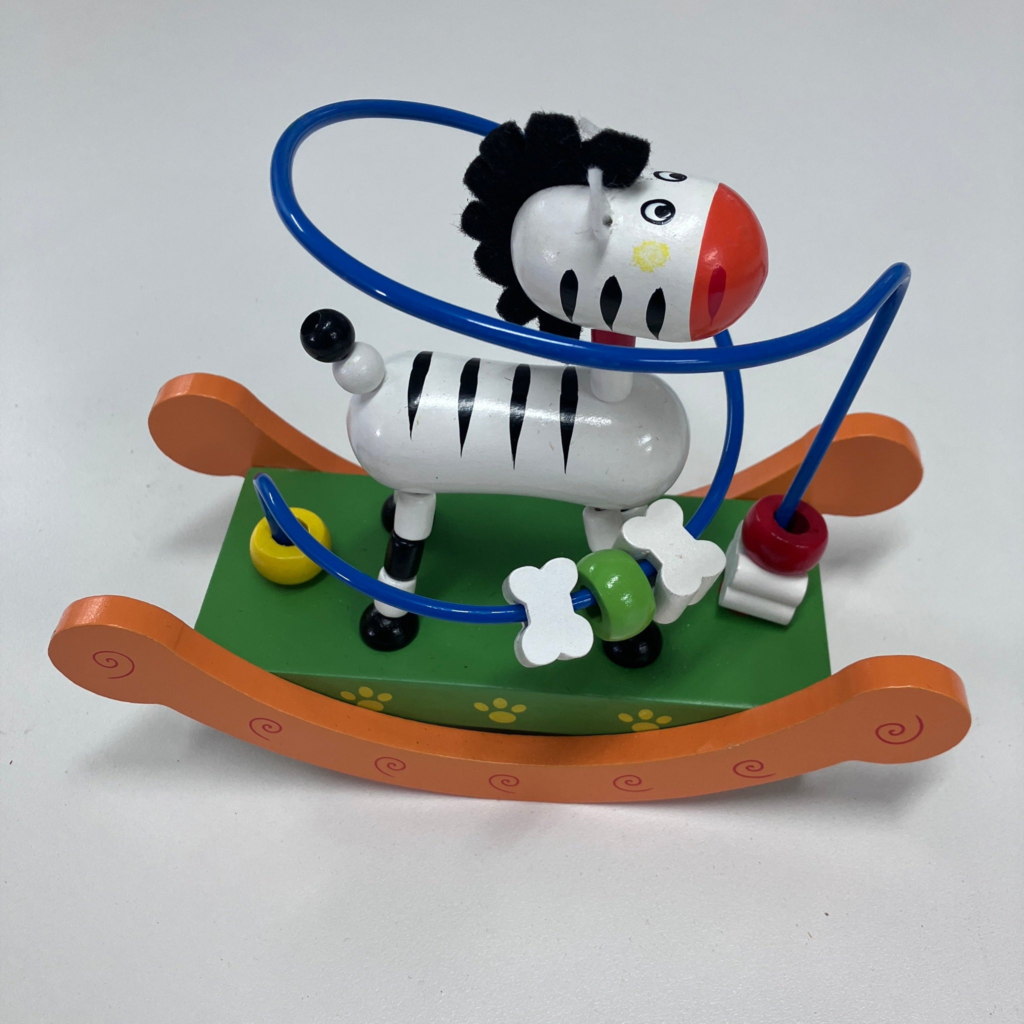 Wooden Rocking Animal Bead Maze - Assorted Designs