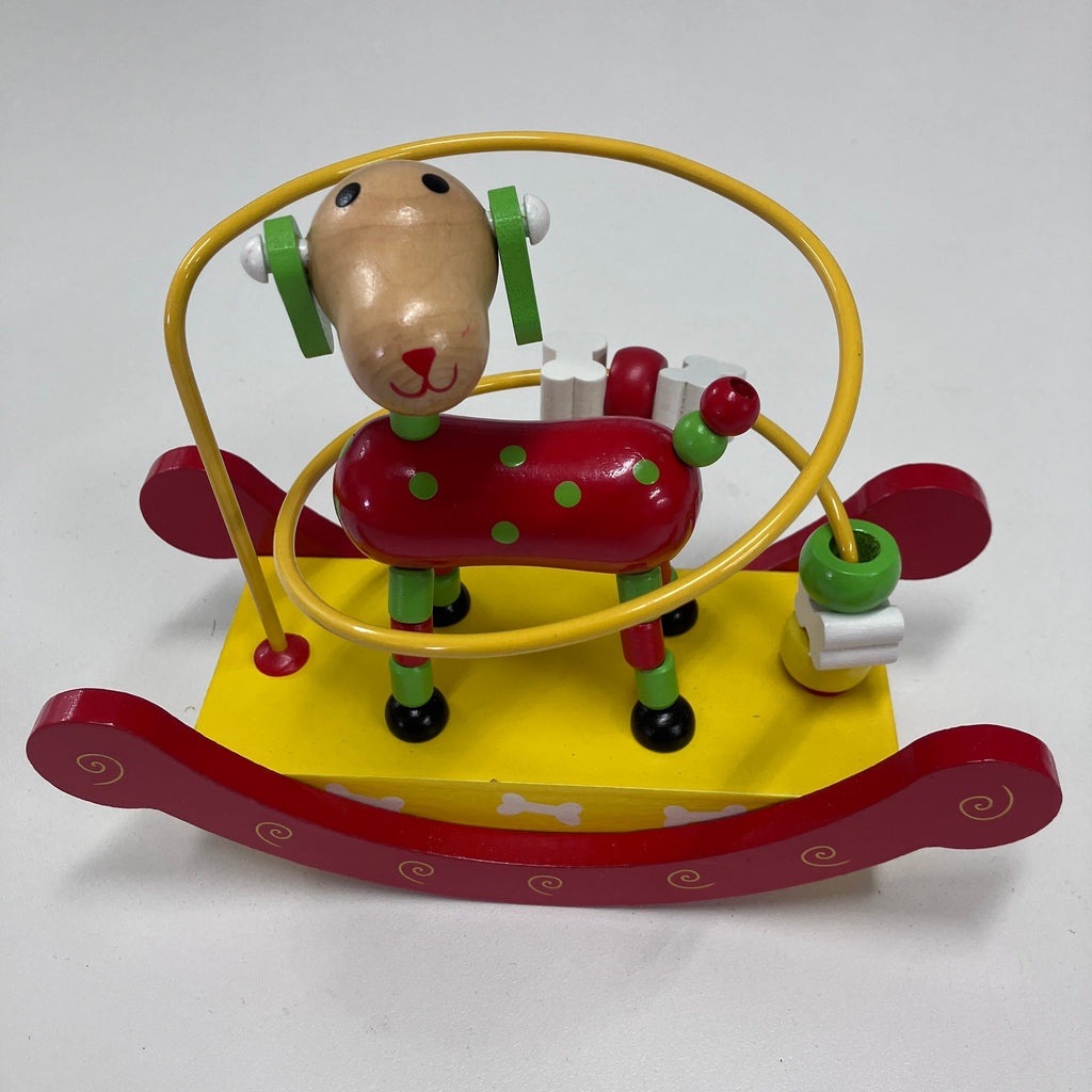 Wooden Rocking Animal Bead Maze - Assorted Designs