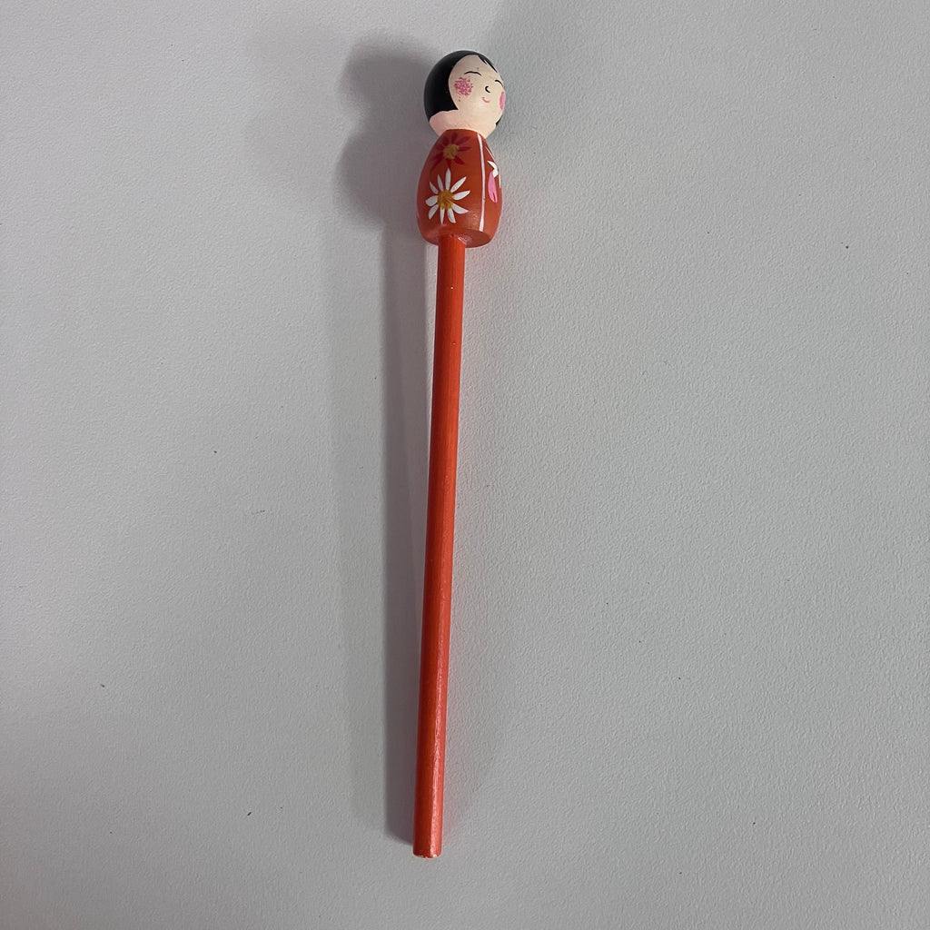Wooden Pencils - Dolls - Assorted Designs