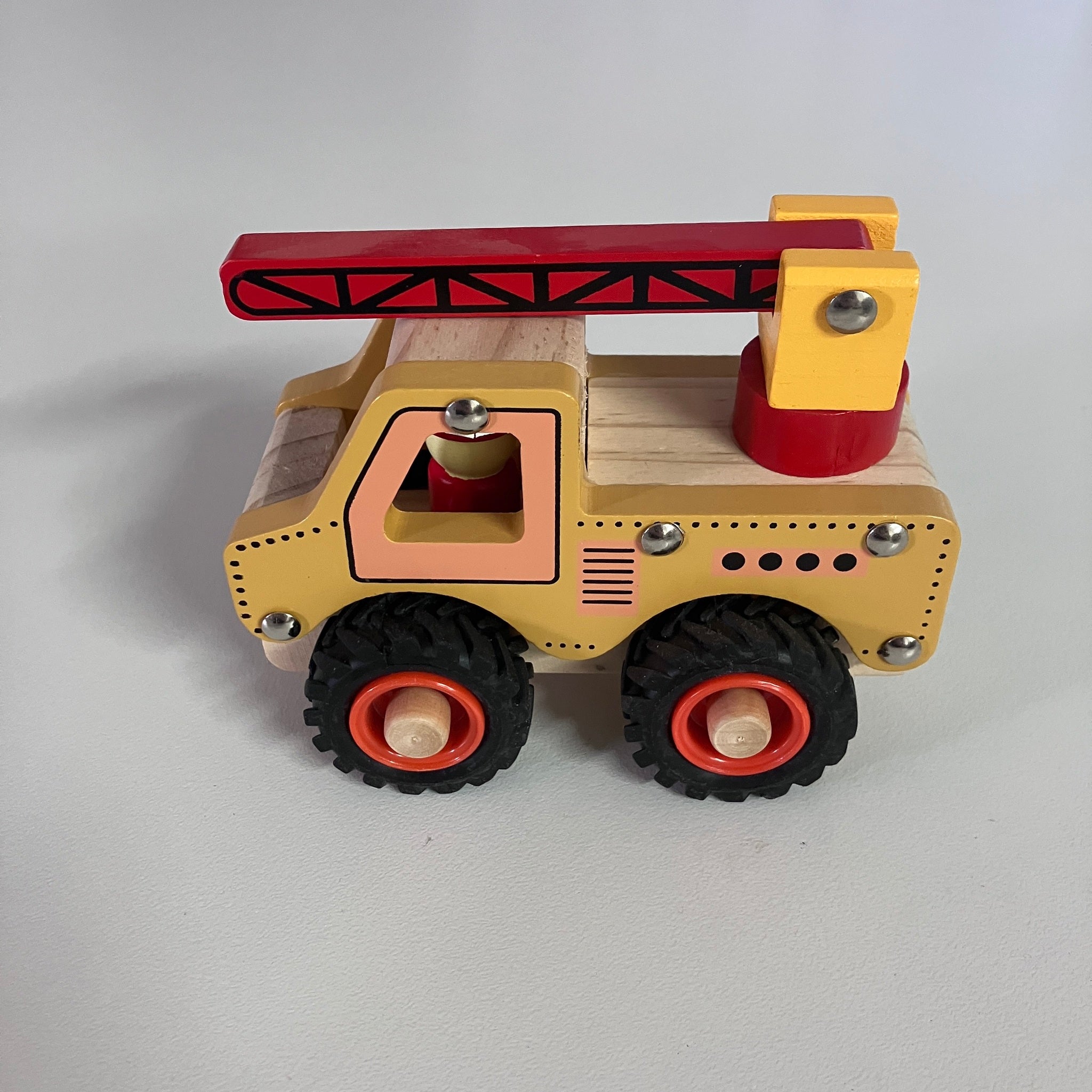 Wooden Vehicles - Crane