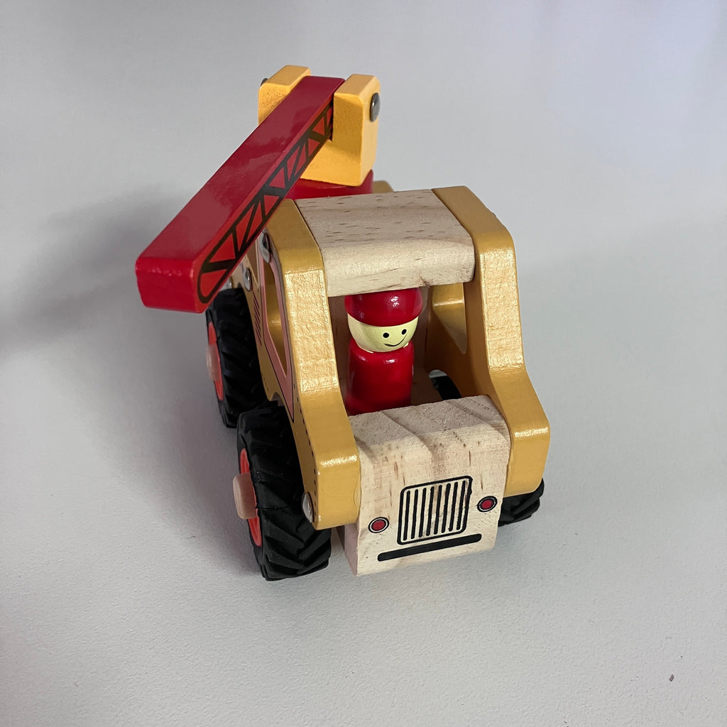 Wooden Vehicles - Crane