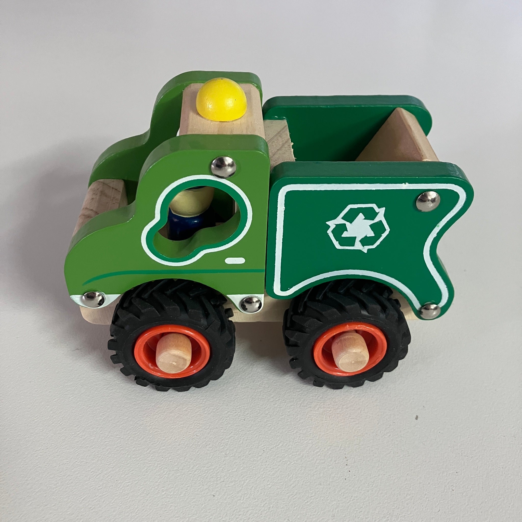 Wooden Vehicles - Rubbish Truck