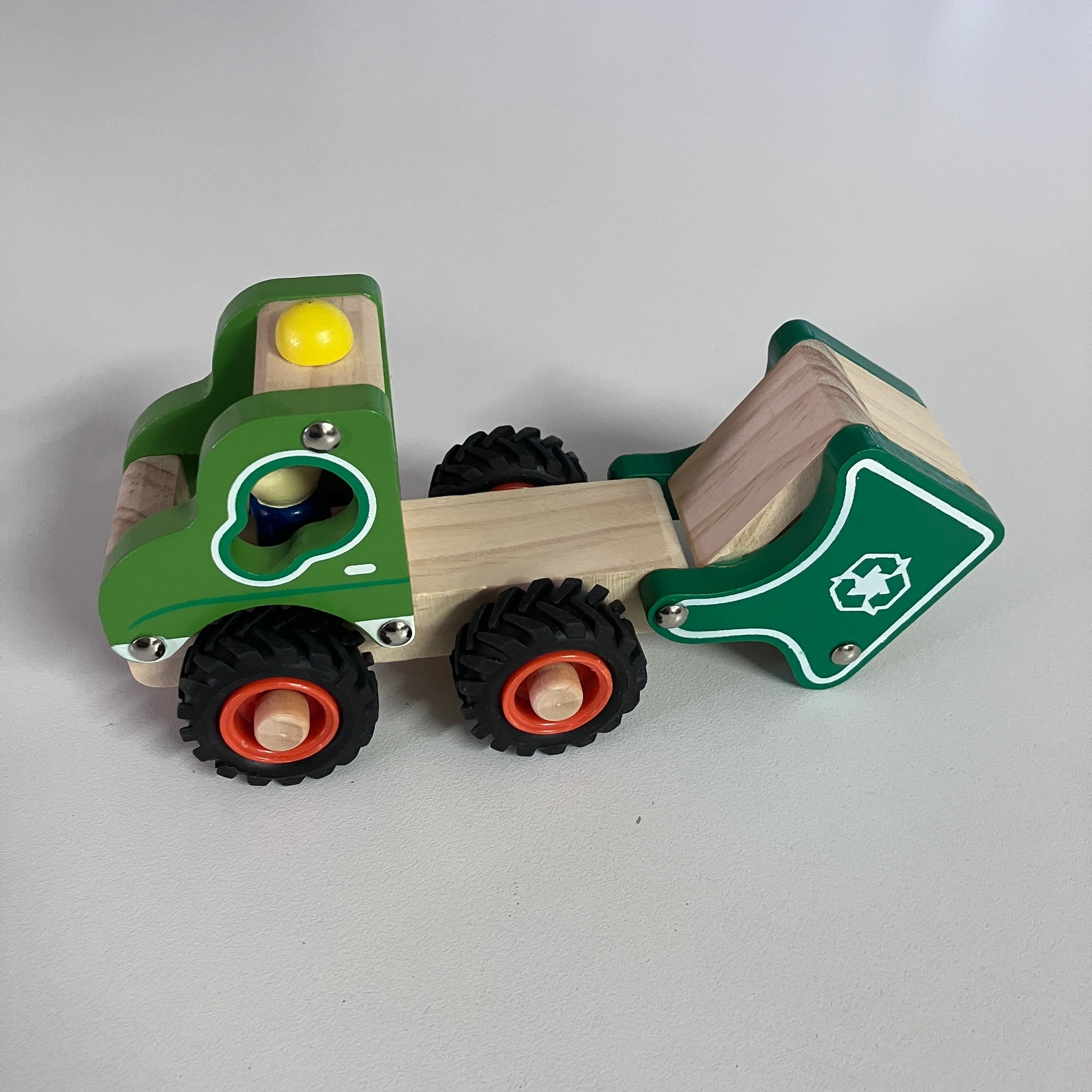 Wooden Vehicles - Rubbish Truck