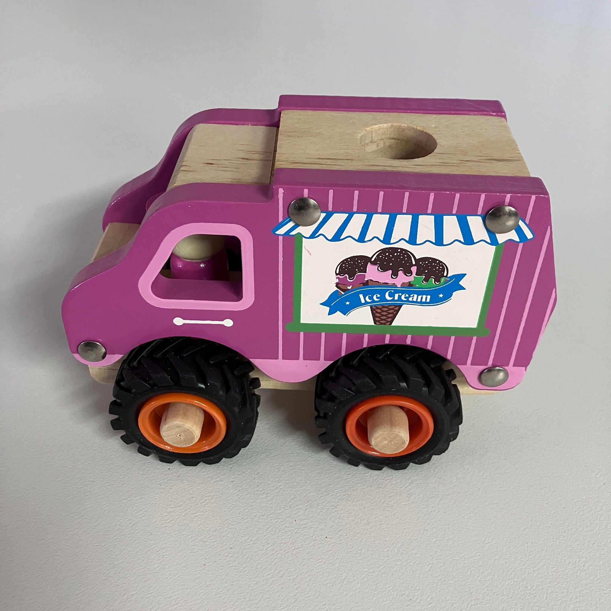 Wooden Vehicles - Ice Cream Truck