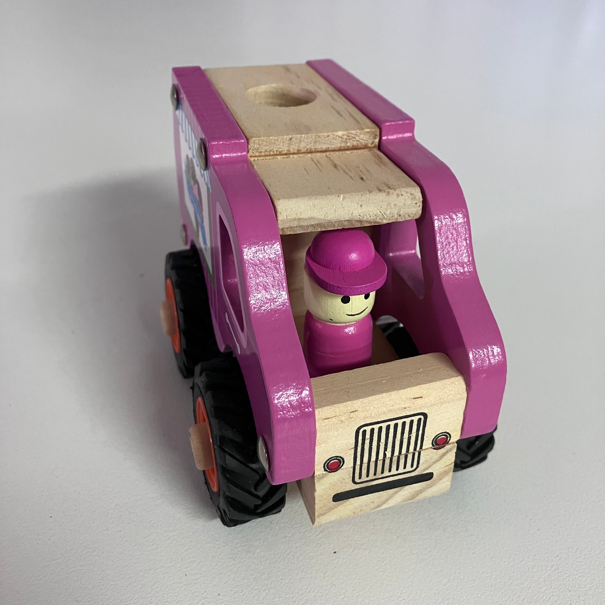 Wooden Vehicles - Ice Cream Truck