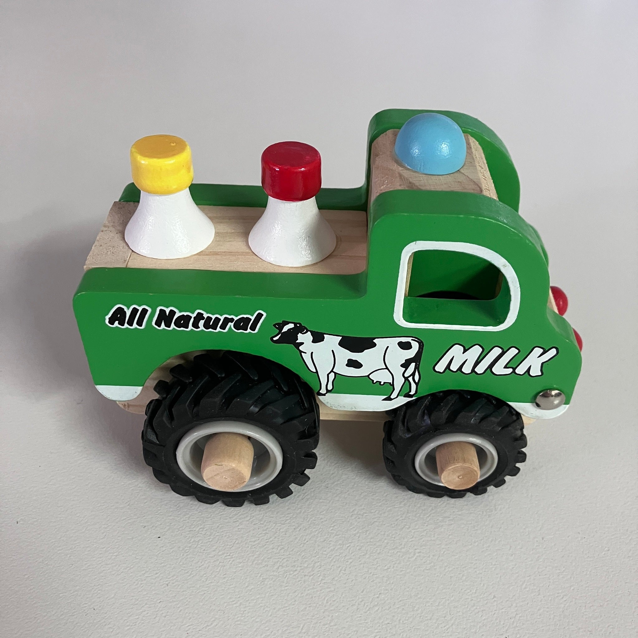 Wooden Vehicles - Milk Truck