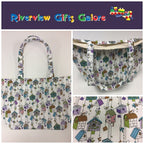 Large Tote Bag – Bird Houses