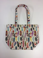 Large Tote Bag – Feathers
