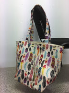 Large Tote Bag – Feathers