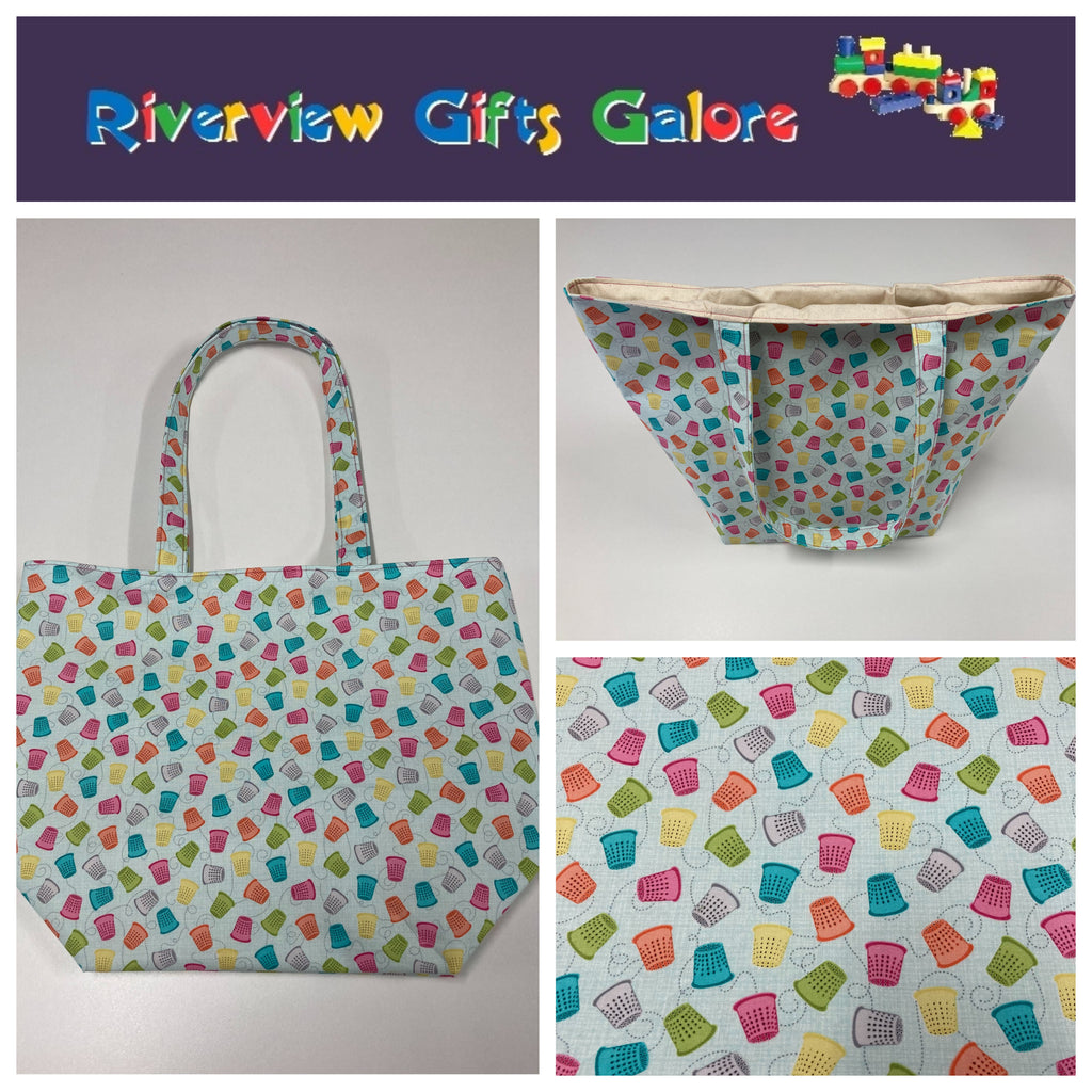 Large Tote Bag – Thimbles