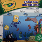 Crayola - 2-in1 Jigsaw Puzzle - Undersea Adventures