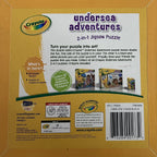 Crayola - 2-in1 Jigsaw Puzzle - Undersea Adventures