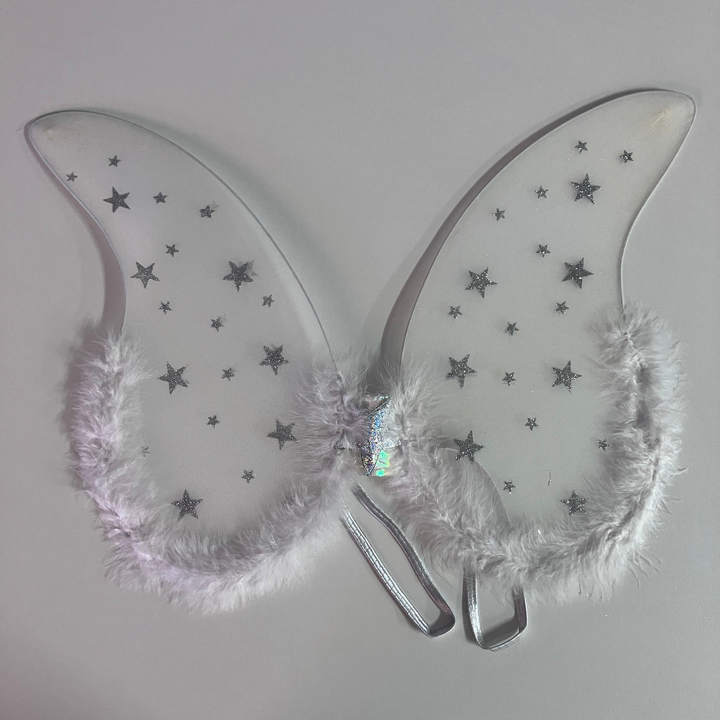 Angel Star Wings with Fur - Assorted Designs