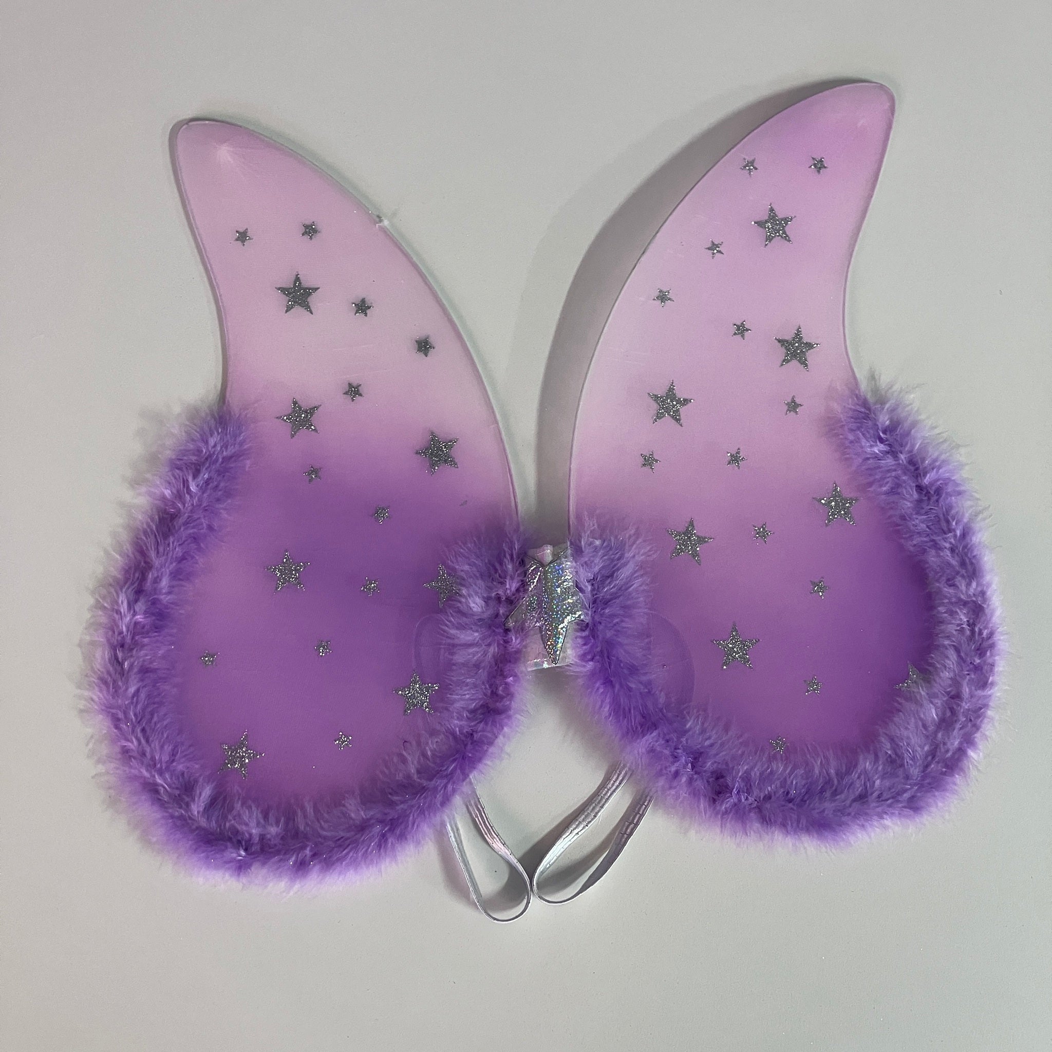 Angel Star Wings with Fur - Assorted Designs