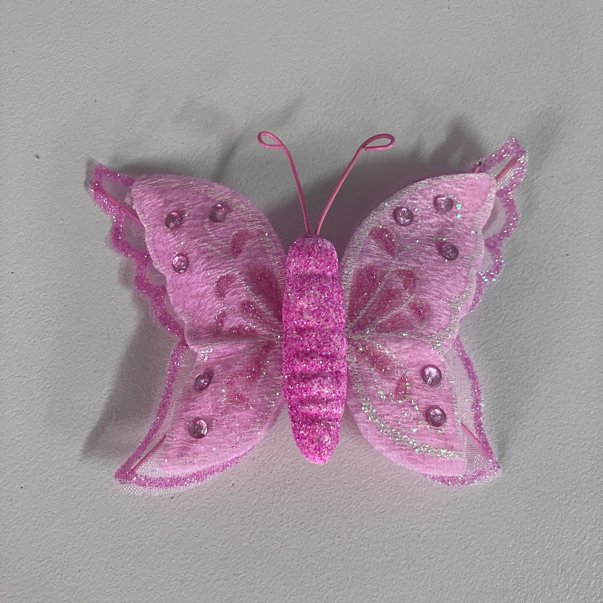 2 Layer Felt Butterfly Clip - Assorted Designs