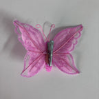 2 Layer Felt Butterfly Clip - Assorted Designs