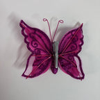 2 Layer Felt Butterfly Clip - Assorted Designs