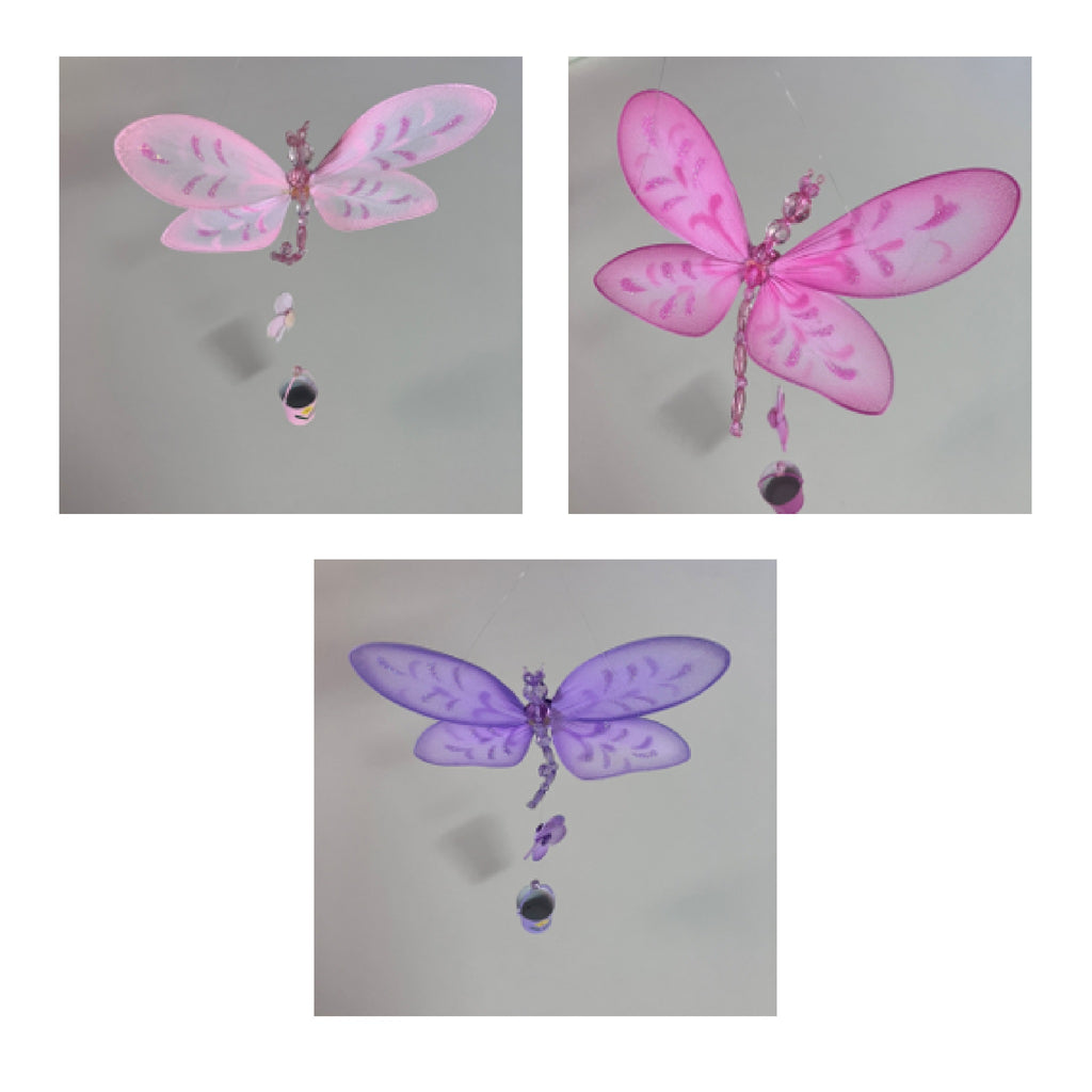 Hanging Dragonfly with Bucket - Assorted Designs