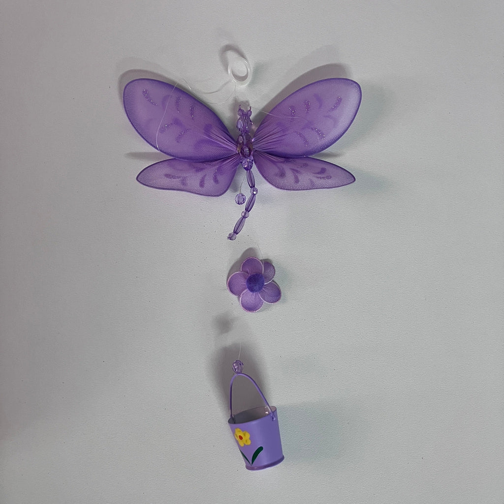 Hanging Dragonfly with Bucket - Assorted Designs