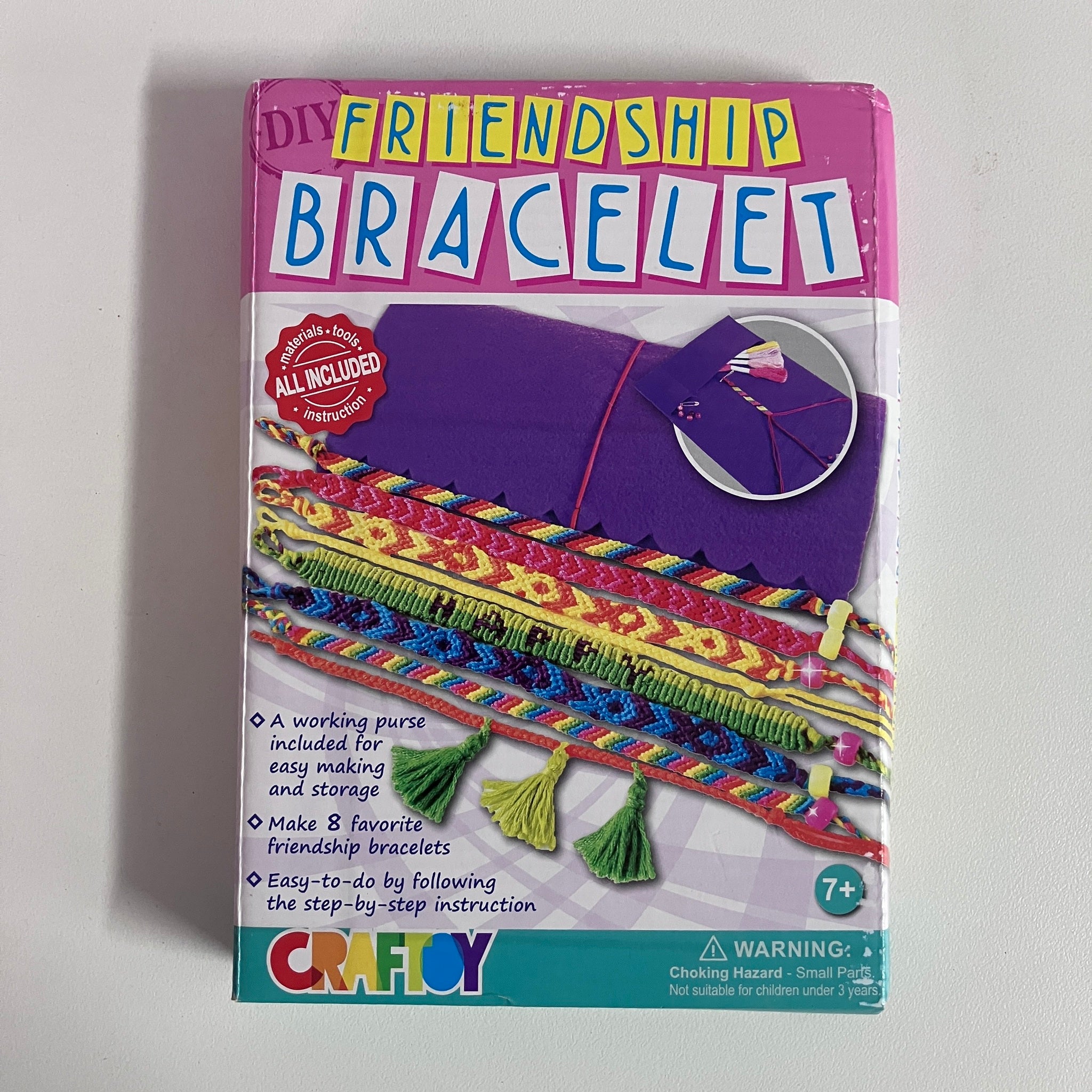 Rainbow Friendship Bracelet Kit