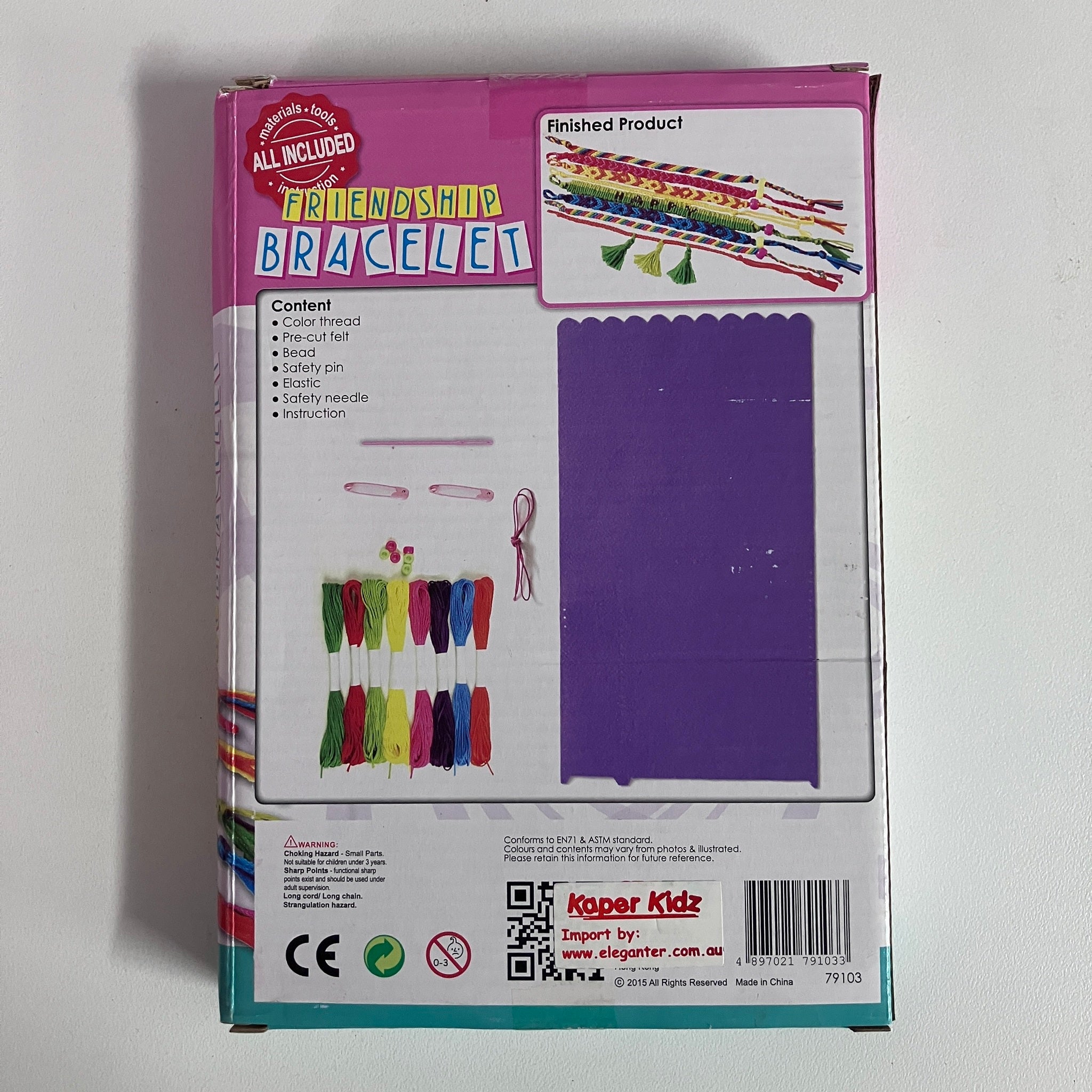 Rainbow Friendship Bracelet Kit