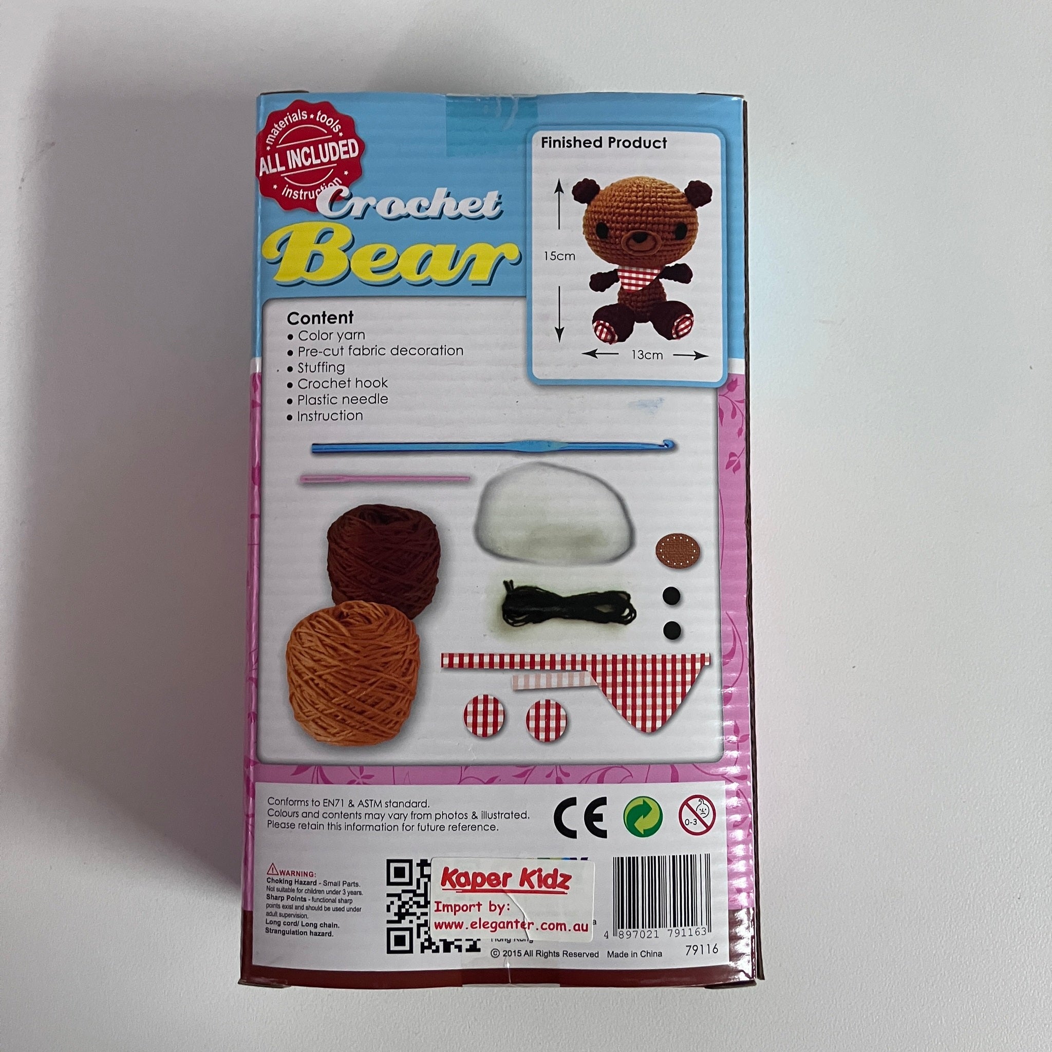 Crochet Kit - Bear