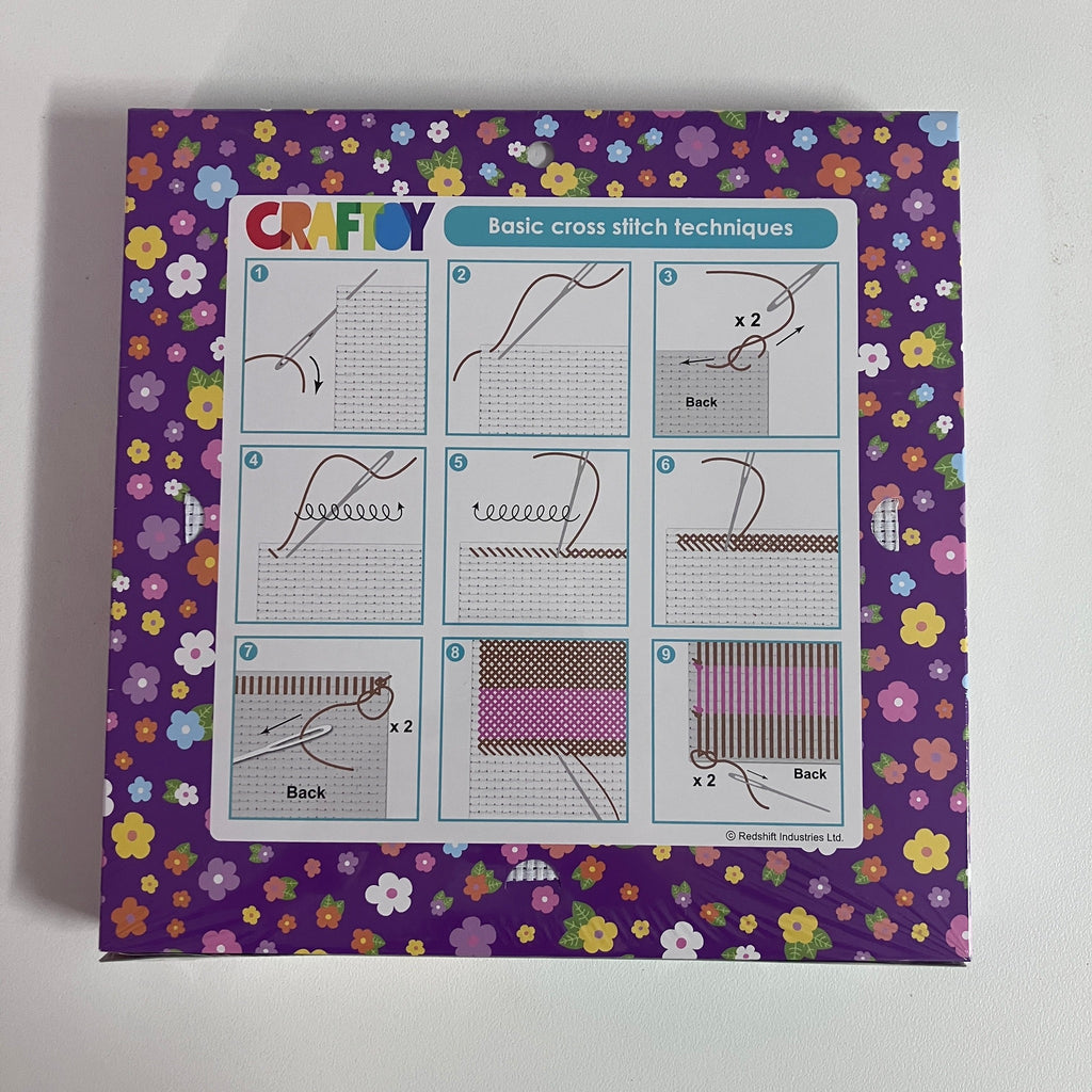 Cross Stitch Wall Art - Butterfly