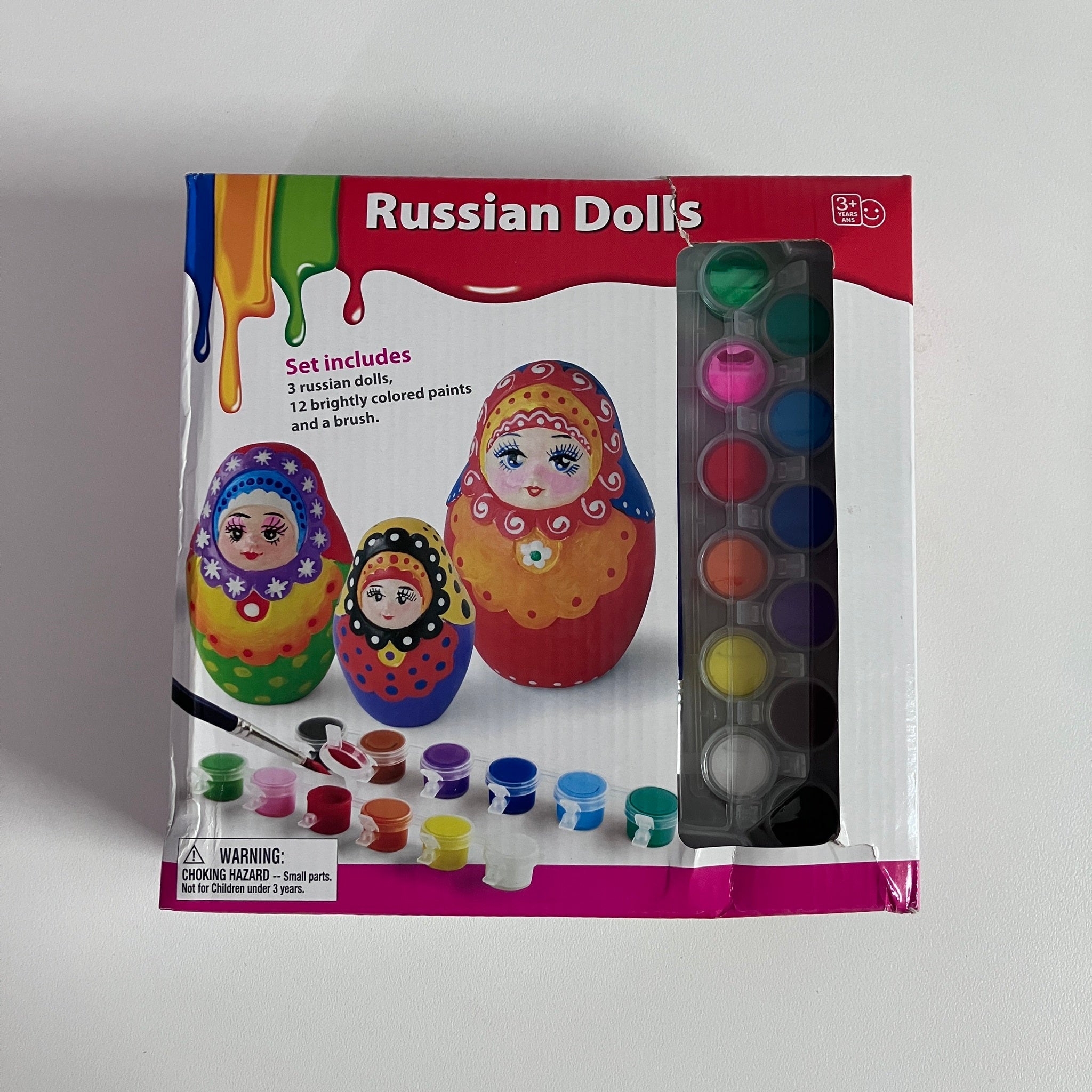 DIY Paper Clay Russian Dolls Kit