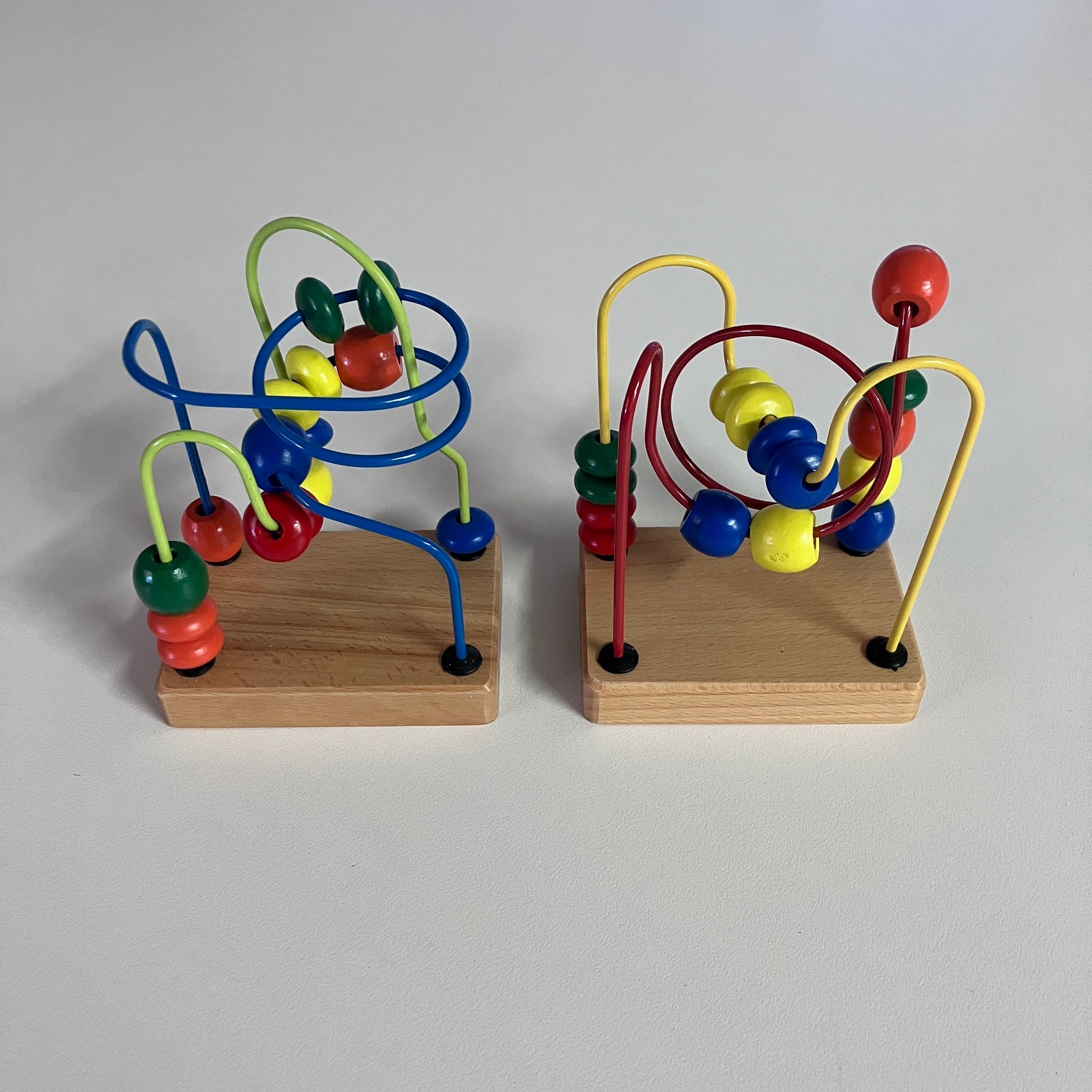 Wooden Maze - Roller Coaster Beads - Assorted Designs