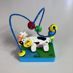 Wooden Maze - Roller Coaster Beads - Animals - Assorted Designs