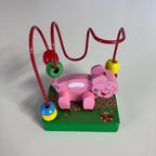 Wooden Maze - Roller Coaster Beads - Animals - Assorted Designs