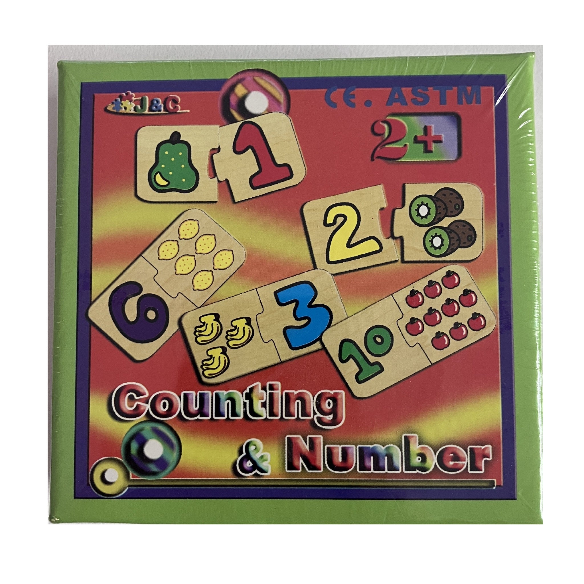 Wooden Puzzle Set - Counting and Number