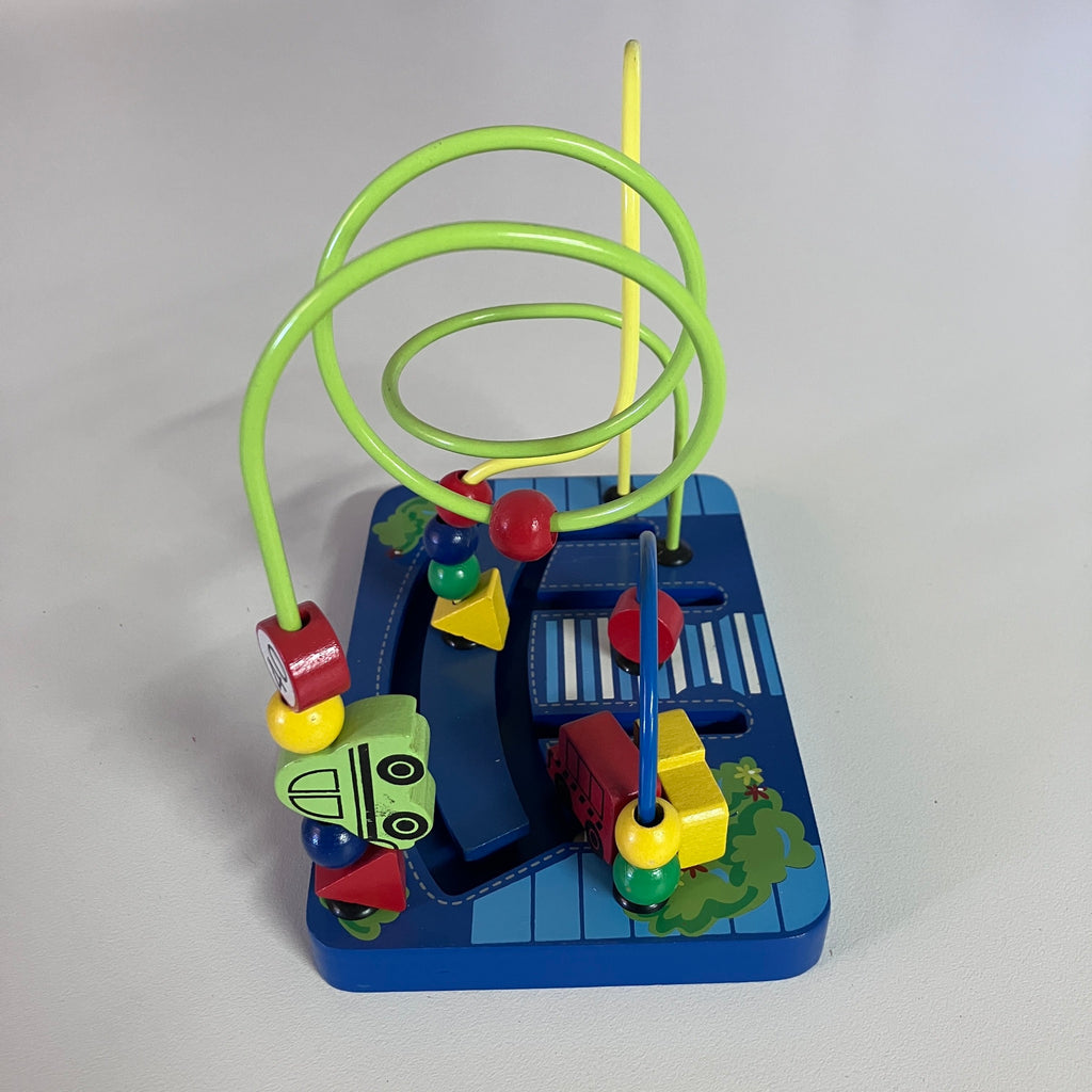 Wooden Maze - Roller Coaster Beads - Car Park