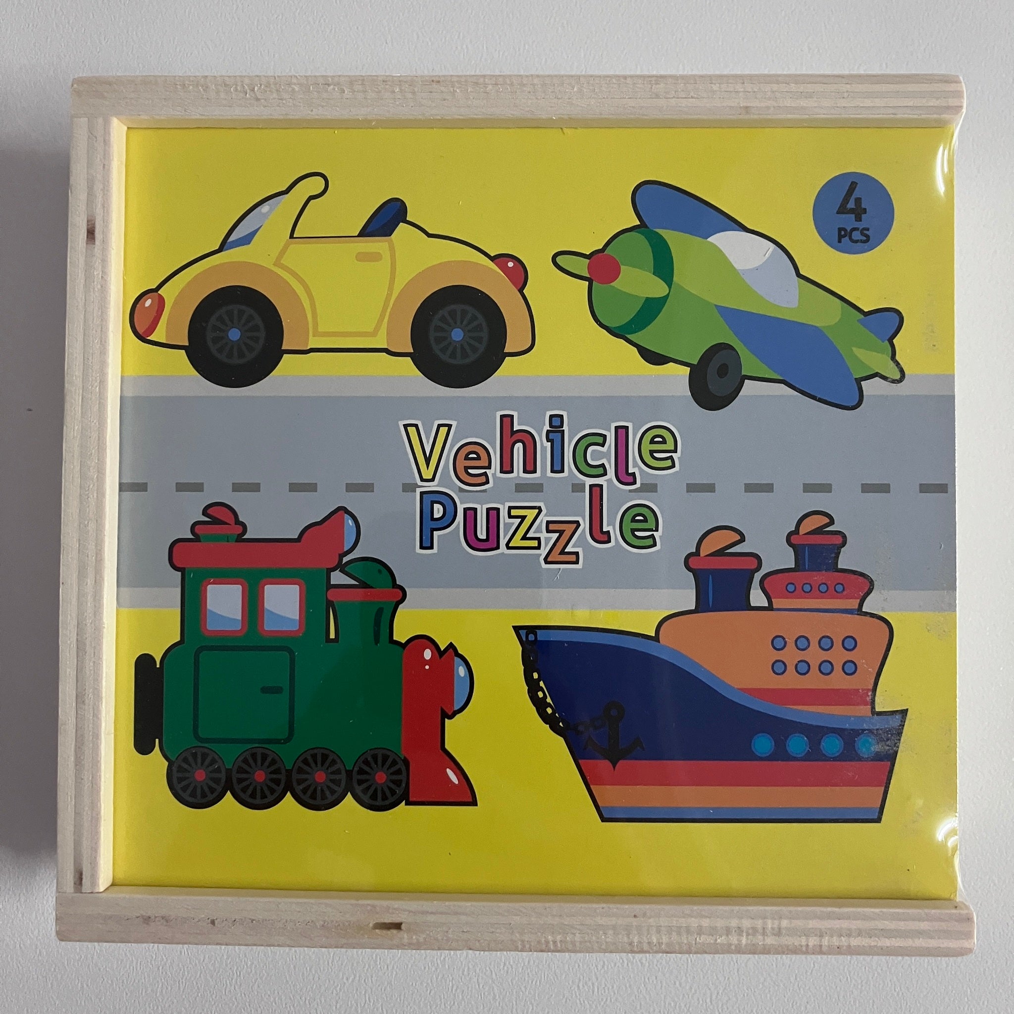 Wooden Puzzles in Box - Transport