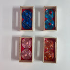 Metal Cymbals in Wooden Box - Assorted Designs