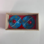 Metal Cymbals in Wooden Box - Assorted Designs